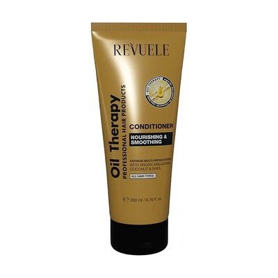 Кондиціонер для живлення та розгладження волосся REVUELE Oil Therapy Nourishing & Smoothing Conditioner REVU27 фото