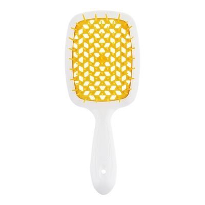 Janeke SUPERBRUSH WHITE/YELLOW. Гребінець. SP226BIA GIA SP226BIA GIA фото