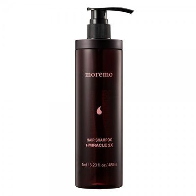 Відновлюючий шампунь Moremo Hair Shampoo Miracle 2Х 480 мл MRM05 фото
