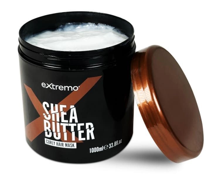 Extremo Shea Butter Curly Hair Mask Маска для волосся з олією ши 1000 мл EX451 фото