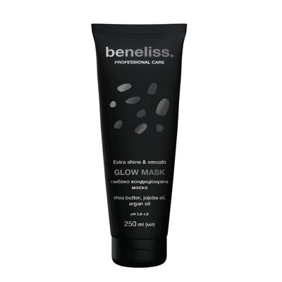 Глибоко кондиціонуюча маска Beneliss Professional Care Extra Shine & Smooth Glow Mask 250 мл BNL035 фото