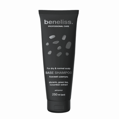 Базовий шампунь Beneliss Professional Care For Dry & Normal Scalp Base Shampoo 250 мл BNL030 фото