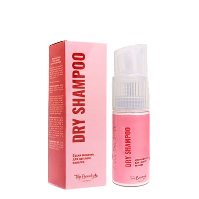 Сухий шампунь для світлого волосся TOP BEAUTY Dry Shampoo TB0078 фото