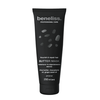 Живильна та відновлююча маска Beneliss Professional Care For Nourish & Repair Hair Butter Mask BNL034 фото