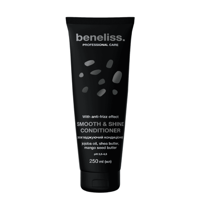 Розгладжуючий кондиціонер Beneliss Professional Care With Anti-Frizz Effect Smooth & Shine Conditioner 250 мл BNL032 фото
