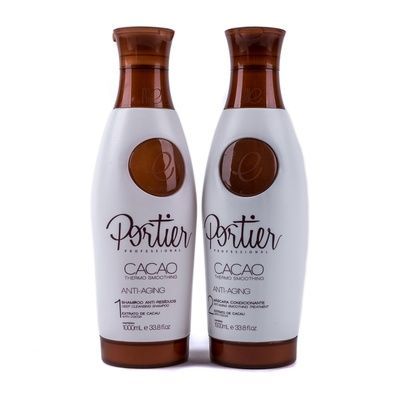 Кератиновий набір Portier Cacao 2x 1000 мл PT0048 фото