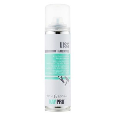 KayPro Liss HairCare Термозахисний спрей для укладання утюжком та феном 150 мл KP0031 фото