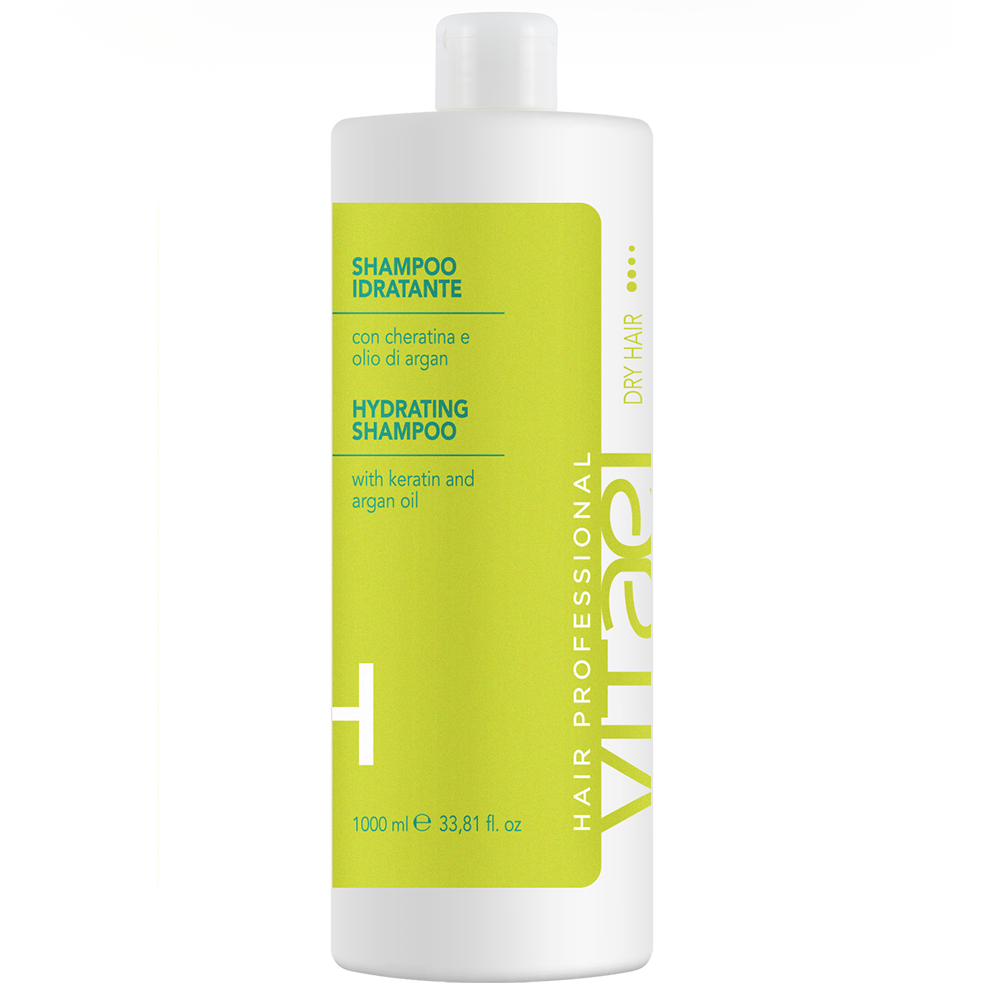 VITAEL DRY HAIR HYDRATING SHAMPOO Шампунь зволожуючий 1000 мл VTL0013 фото