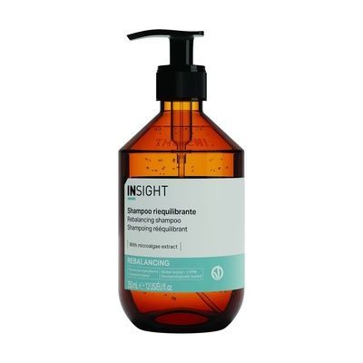 Шампунь для жирної шкіри голови (скло) Insight Rebalancing Shampoo 350 мл IDH0010 фото