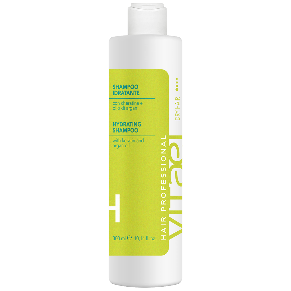 VITAEL DRY HAIR HYDRATING SHAMPOO Шампунь зволожуючий 300 мл VTL0013 фото