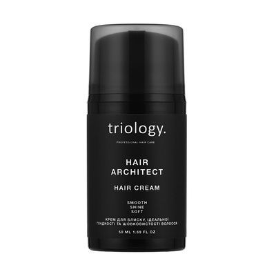 Крем для блиску, ідеальної гладкості та шовковистості волосся Triology Hair Architect Hair Cream  TRG20 фото