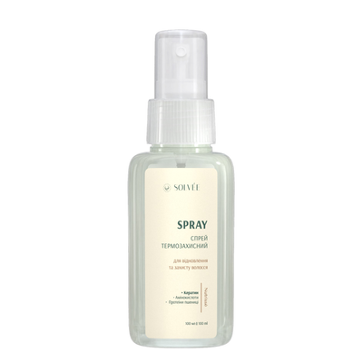 Спрей термозахист для відновлення та захисту волосся SOLVEE Nutrisse Spray SOL009 фото