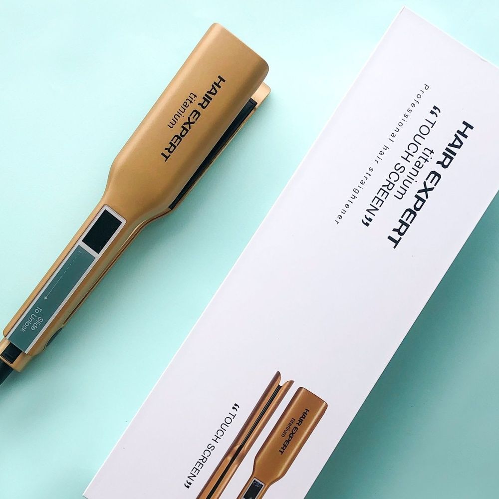 Вирівнювач для волосся Hair Expert Gold HE0001 фото