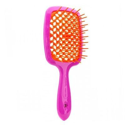 Janeke SUPERBRUSH PINK/ORANGE. Гребінець. 86SP226FA 86SP226FA фото