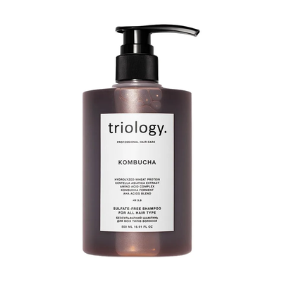 Безсульфатний шампунь для всіх типів волосся Triology Kombucha Sulfate-free Shampoo TRG10 фото