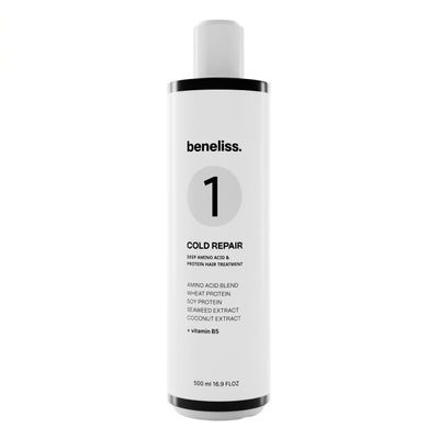 Beneliss Cold Repair Deep Amino Acid & Protein Hair Treatment 1 500 мл BNL013 фото