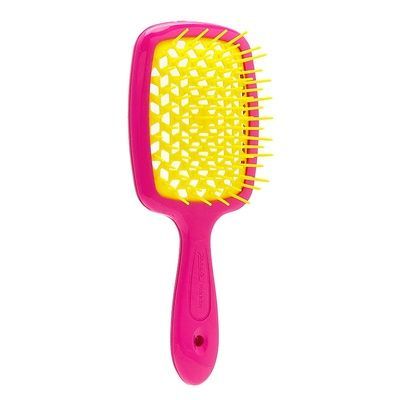 Janeke SUPERBRUSH PINK/YELLOW. Гребінець. 86SP226YFL 86SP226YFL фото