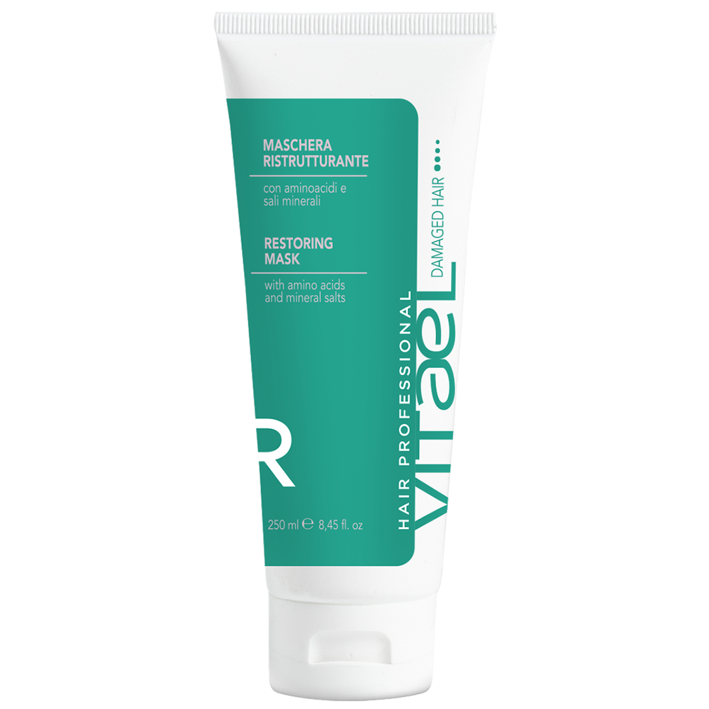 VITAEL DAMAGED HAIR RESTORING MASK Маска відновлююча для пошкодженого волосся 250 мл VTL0008 фото