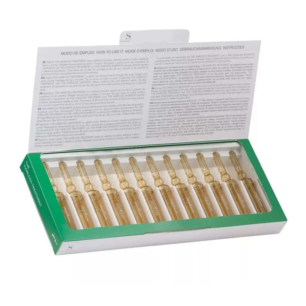 Sergilac The Hairloss Treatment Ампули проти випадіння волосся 12х10 мл serg1002 фото