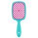 Janeke SUPERBRUSH TURQUOISE/PINK. Гребінець. арт 86SP234AR 86SP234AR фото 1