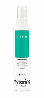 VITAEL DAMAGED HAIR DEEP RESTORER Засіб глибоко відновлюючий для дуже пошкодженого волосся 150 мл VTL0007 фото