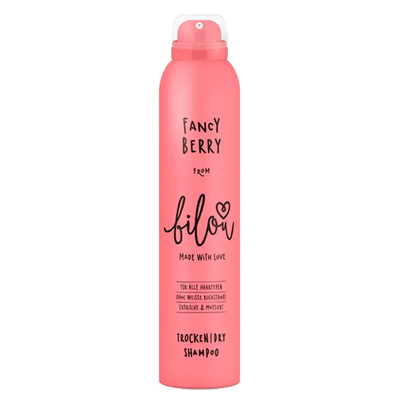 Сухий шампунь з ароматом полуниці та кокосових вершків Bilou Fancy Berry Trocken Dry Shampoo BLU09 фото