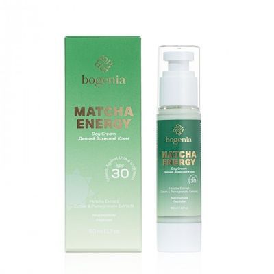 Денний крем з матчею Bogenia Matcha Energy Day Cream BG0076 фото