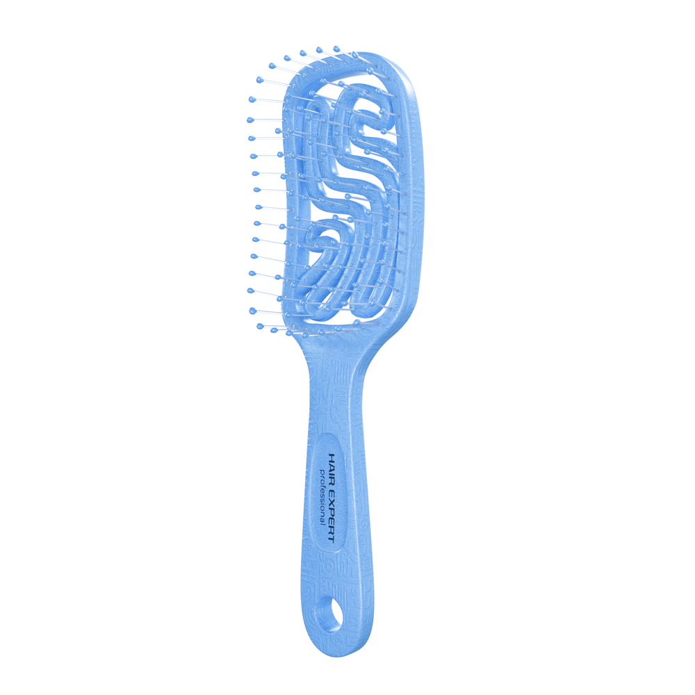 Гребінець Hair Expert Eco Blow Brush, Blue (5472 G-4) HE10802 фото