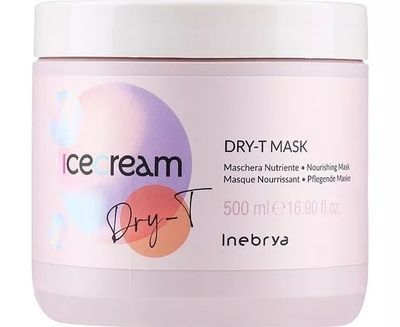 Inebrya Ice Cream Dry-T Mask Маска для сухого, кучерявого й фарбованого волосся IN0066 фото